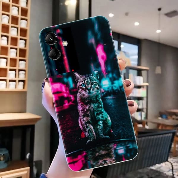Deco Samsung Galaxy A05 kotelot - Valo Ja Kissa Multicolor