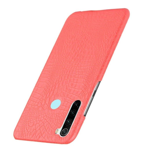 Croco cover - Xiaomi Redmi Note 8T – Rød Red