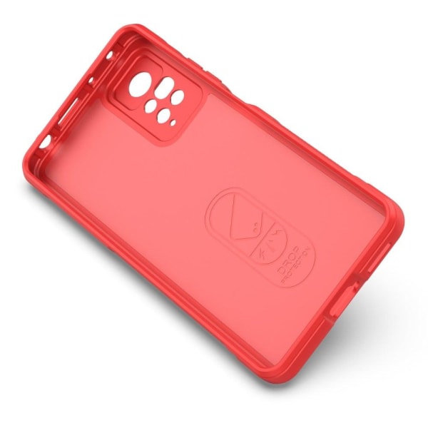 Blødt grebsformet cover til Xiaomi Redmi Note 11 Pro 5G / Xiaomi Redmi Note 11 Pro - Rød Red
