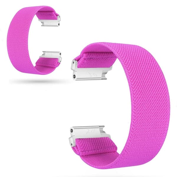 Solid color nylon watch band for Huawei watch - Rose Rosa