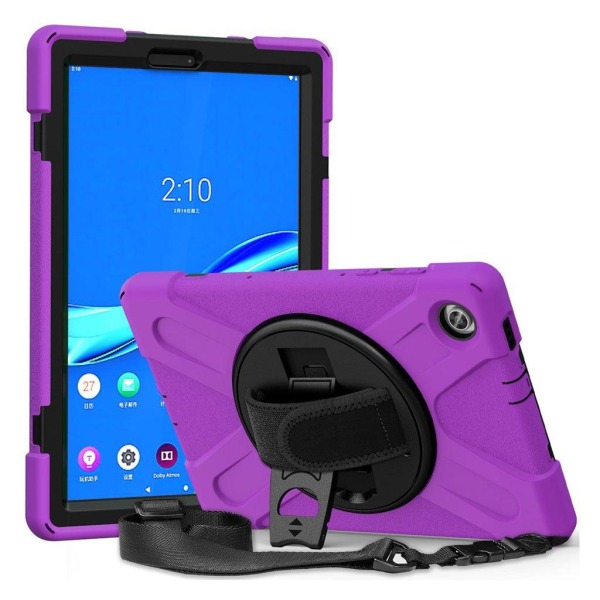 Lenovo Tab M10 FHD Plus hybrid silicone case - Purple Lila