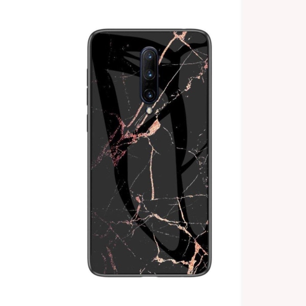 Fantasy Marble OnePlus 7 Pro kuoret - Kulta Black