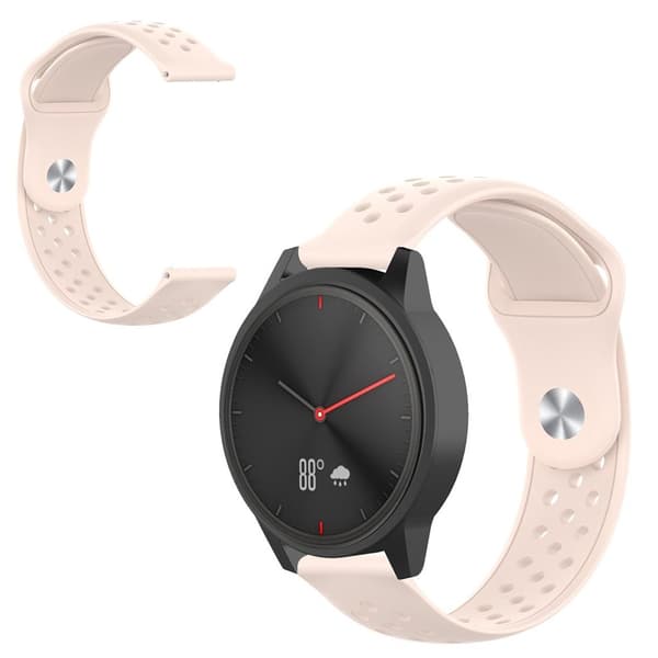 Huawei Watch GT 2 42mm elegant silikone urrem - Lyserød Pink