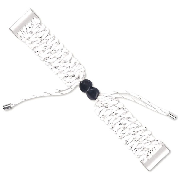 Fitbit Charge 4 / 3 flettet rem - hvid White
