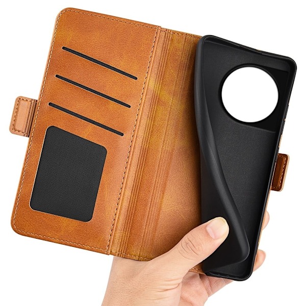 Lompakko Nahkakotelo For OnePlus 11 - Keltainen Yellow