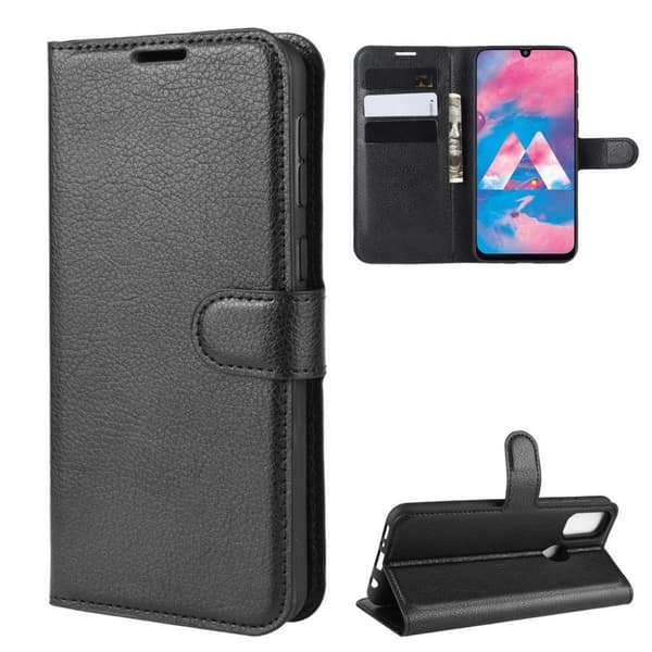 Classic Samsung Galaxy M21 / Samsung Galaxy M30s fodral - Svart Svart