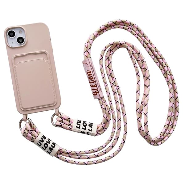 Stødsikkert beskyttelses iPhone 15 cover - Lyserød Pink