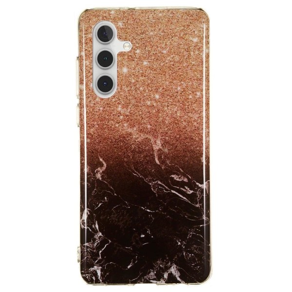 Marble Samsung Galaxy A13 5G Suojakotelo - Ruusukulta / Musta Multicolor