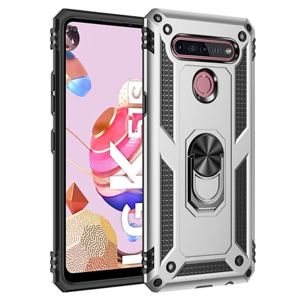 Bofink Combat LG K51S etui - sølv Silver grey