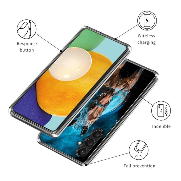 Vibe Samsung Galaxy A16 deksel - Stil D Blue