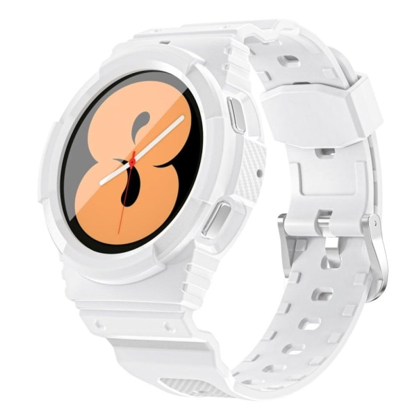 Samsung Galaxy Watch 4 Classic (42mm) TPU watch strap - White Vit