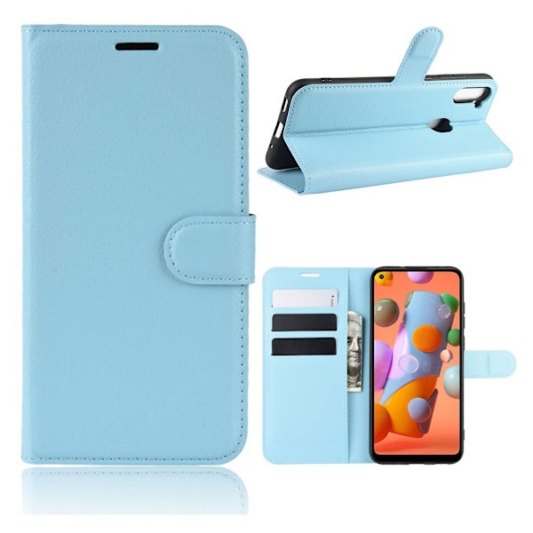 Classic Samsung Galaxy A11 flip etui - Blå Blue
