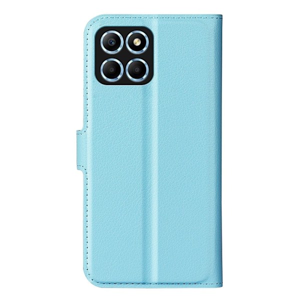 Klassisk Honor X8 Flip Etui - Blå Blue