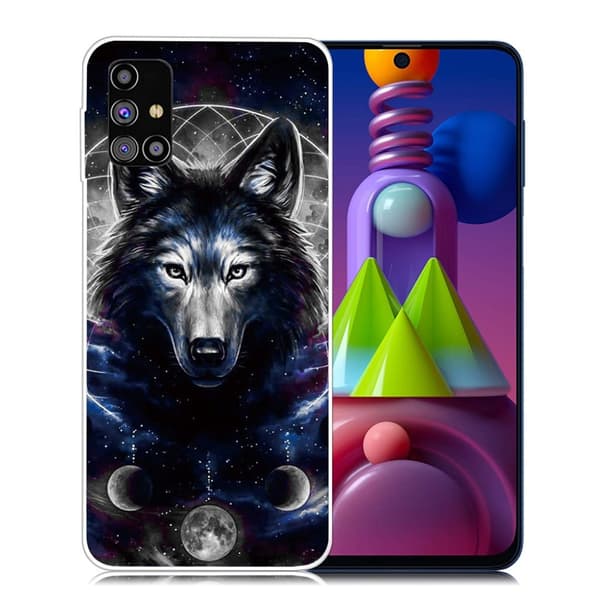 Deco Samsung Galaxy M51 kotelot - Musta Susi Black