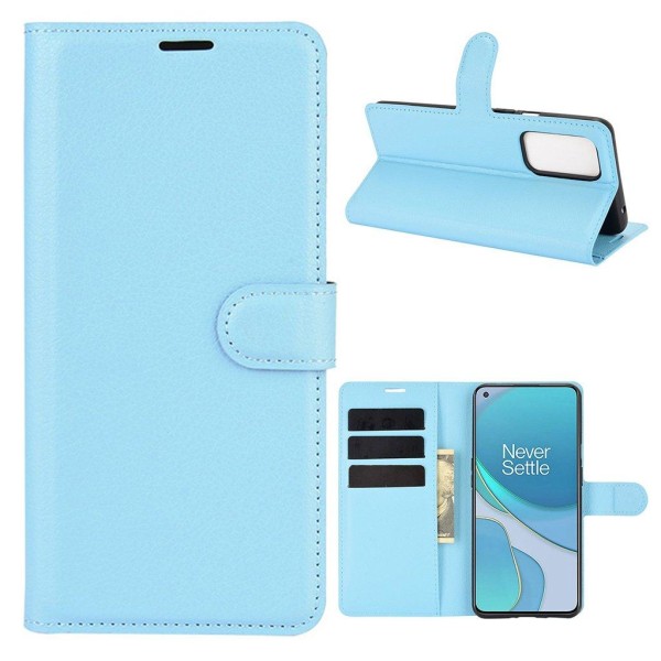 Classic OnePlus 9 flip kuoret - Sininen Blue