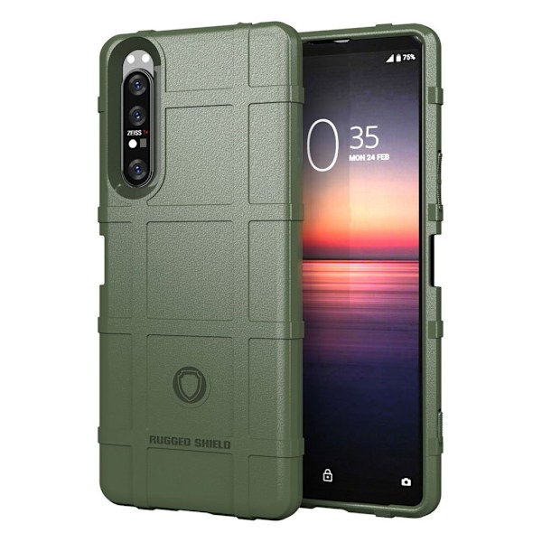 Rugged Shield Sony Xperia 1 II skal - Grön Grön