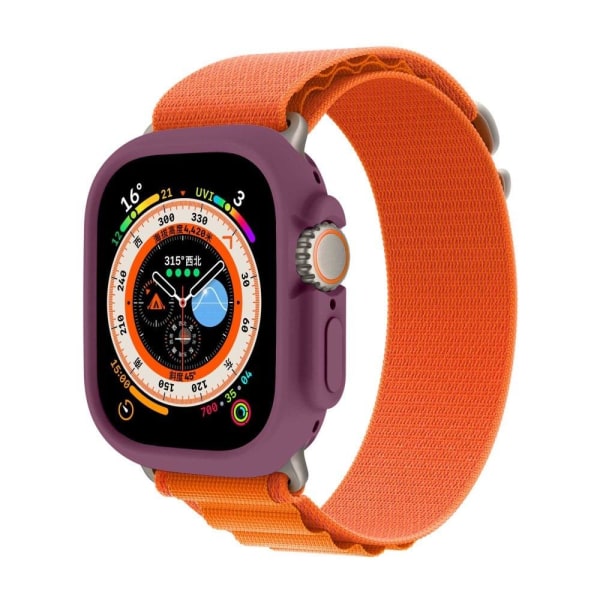 Apple Watch Ultra cover i slikfarve - Rødvin Red