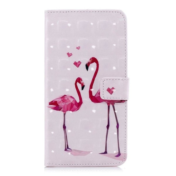 Deco iPhone Xs Max skal - Flamingo multifärg