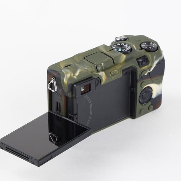 Sony A7C silikondeksel - Kamuflasje Green