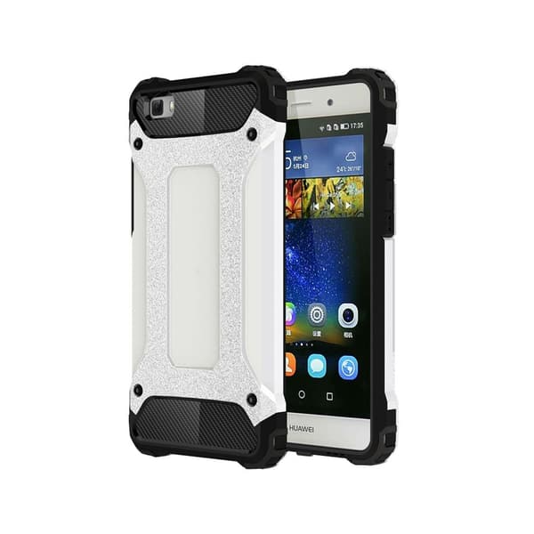Jernside Huawei P8 Lite deksel - Hvit White