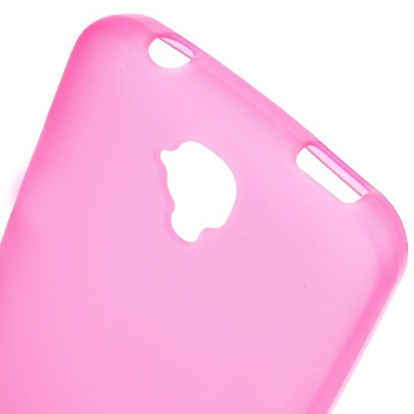 Sund Dubbelsidig Frostad TPU-skal för Huawei Y5 Y560 - Varm Rosa Rosa
