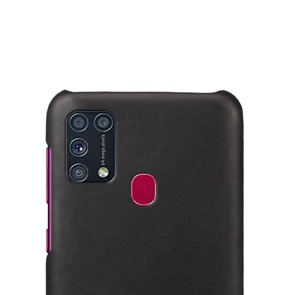 Prestige etui - Samsung Galaxy M31 - Sort Black