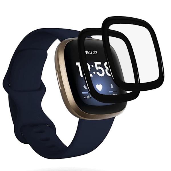 2 stk Fitbit Versa 3 HD skjermbeskytter Transparent