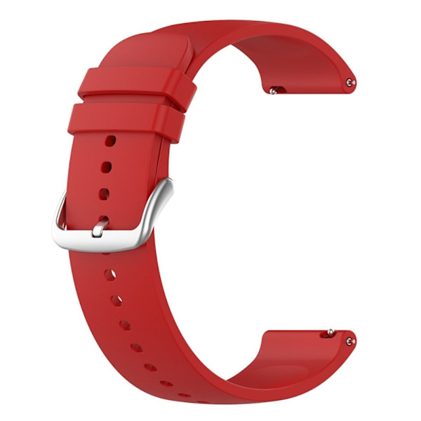 22 mm silikonerem til Huawei-ur - Rød Red