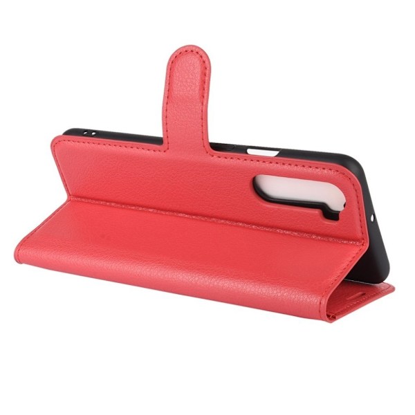 Classic OnePlus Nord Flip Etui - Rød Red