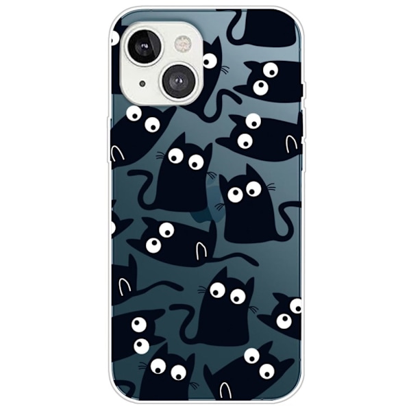 Deco iPhone 14 Plus deksel - Svarte Katter Black