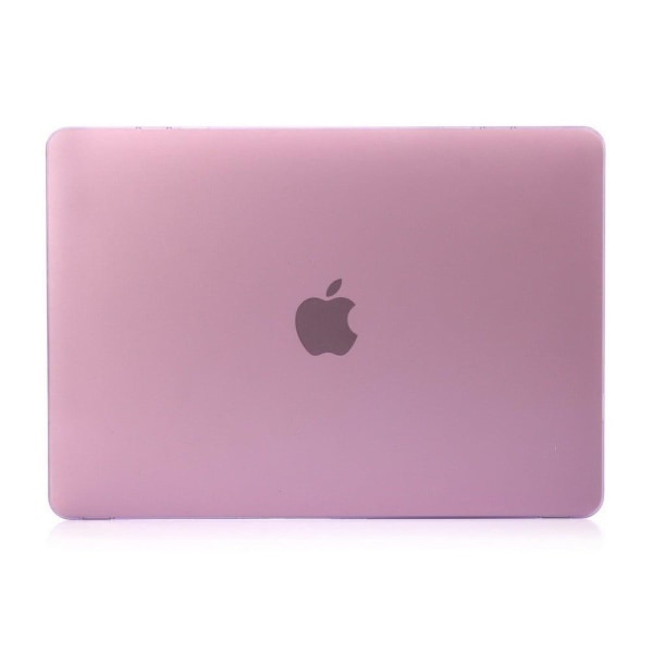 Ancker Macbook 12-inch (2015) Retina Display Nahkakotelo Korttitaskuilla - Matta Violetti Purple