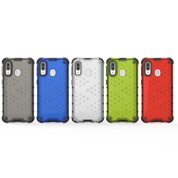 Bofink Honeycomb Samsung Galaxy A40 skal - Vit Vit
