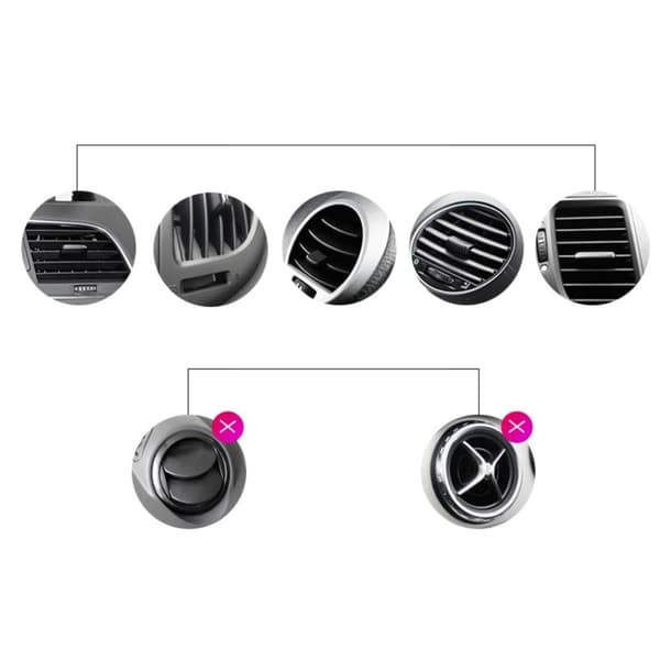 Universell bilholder med tegneseriedesign - Logy Bear Black