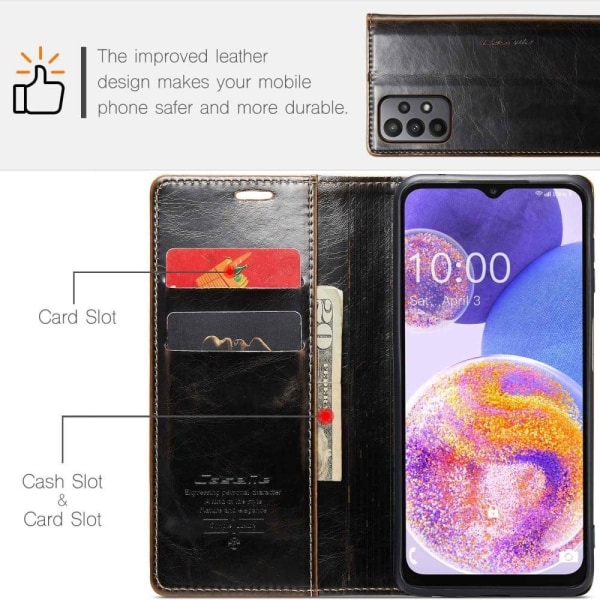 CaseMe Samsung Galaxy A23 5G / A23 / M23 / F23 Smooth Fodral - Kaffe Brun