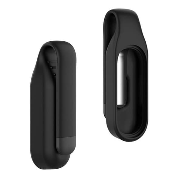 Xiaomi Mi Smart Band 4 / 3 silikoni solki runko - Musta Black