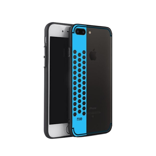 NXE iPhone 7 Plus / 8 Plus honeycomb etui i bi-serien - Blå Blue