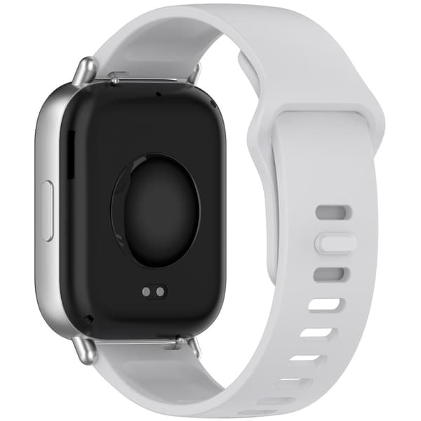 Xiaomi Redmi Watch 5 Active Silikonarmband Färgglatt armband med spänne - Grå Silvergrå