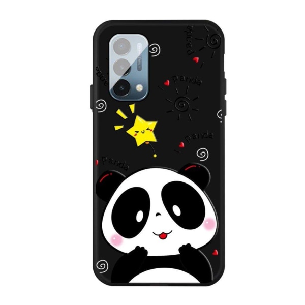 Imagine OnePlus Nord N200 5G Suojakotelo - Panda And Star Black