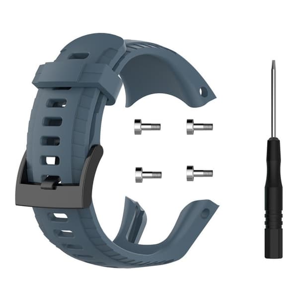 Suunto 5 klockarmband i silikon - Blå Blå