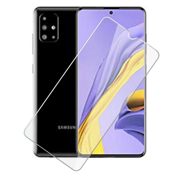 0.3mm skærmbeskyttelse i hærdet glas til Samsung Galaxy A51 Transparent