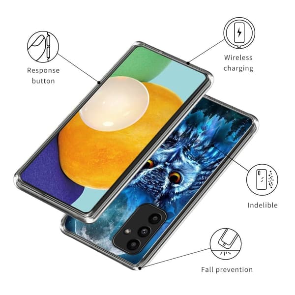 Fantasy Samsung Galaxy A15 cover - Style F Blue