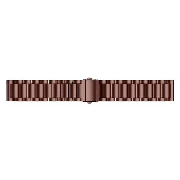 Garmin Vivomove HR / Vivomove urrem i rustfrit stål - Bronze Brown