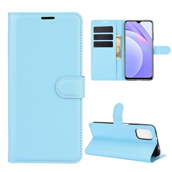 Classic Xiaomi Redmi 9 Power Flip etui - Blå Blue