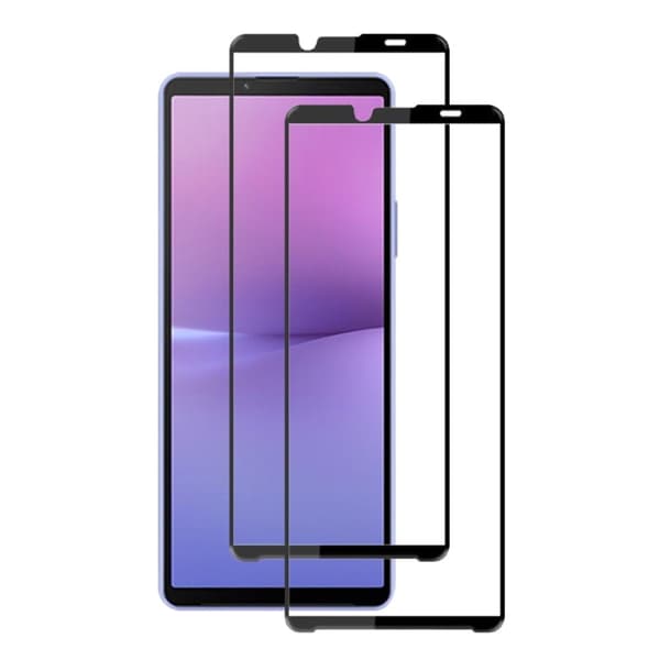 2 stk AMORUS ekstra stærk skærmbeskyttelse af glas til Sony Xperia 10 V Transparent