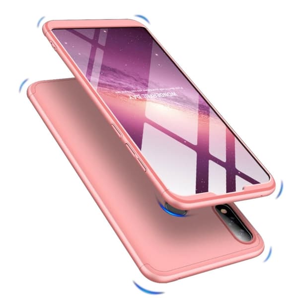 GKK ASUS ZenFone Max Pro (M2) 3-i-1 avtagbart fodral - Guld Guld