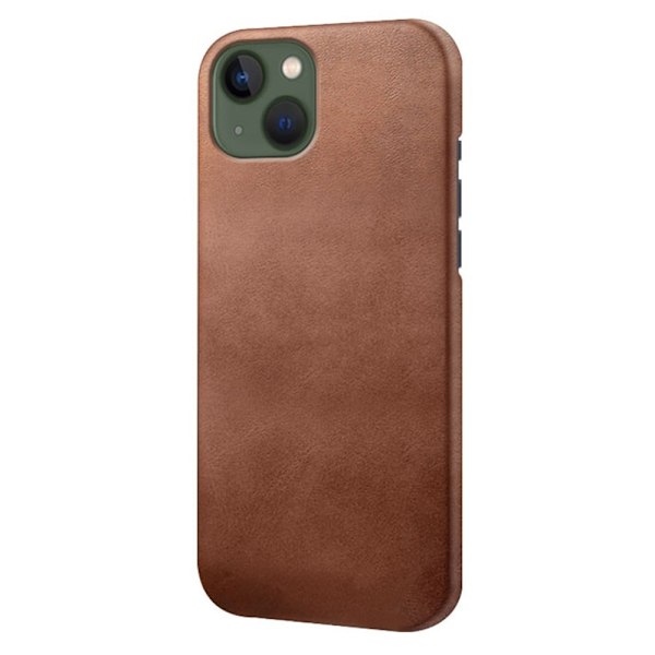 Croco iPhone 14 kotelot - Ruskea Brown