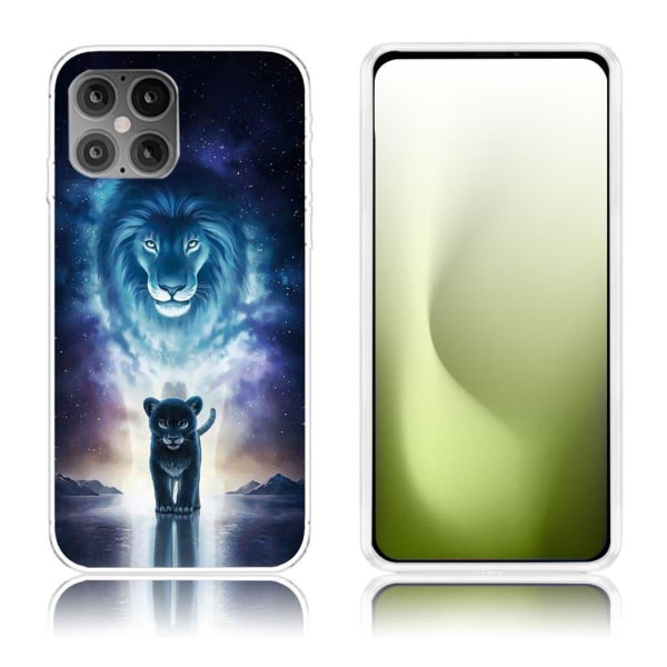 Deco iPhone 12 / 12 Pro case - Lion Black