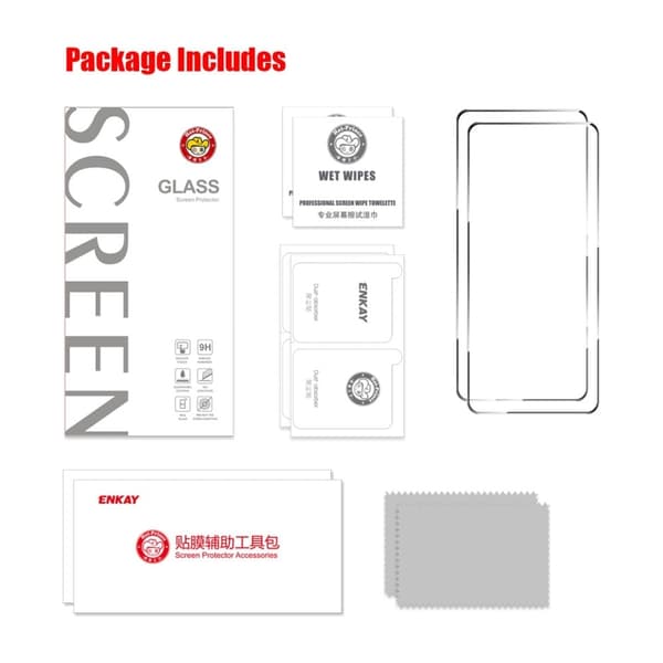2kpl HAT PRINCE 0,26 mm lasinen näytönsuoja laitteelle Samsung Galaxy A36 Transparent