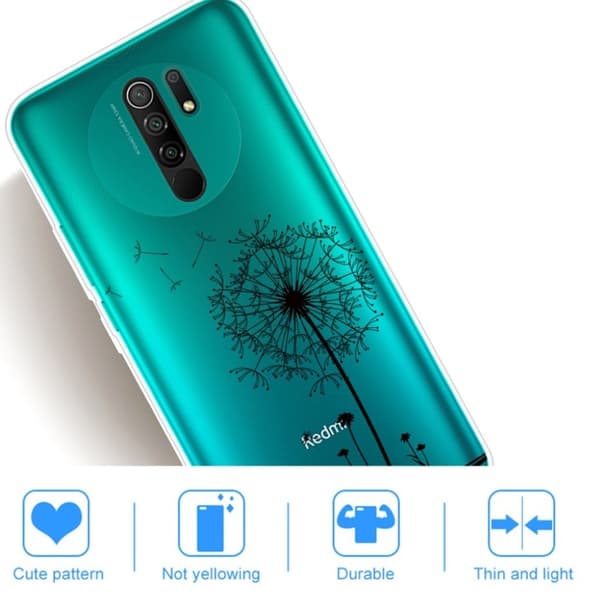 Deco Xiaomi Redmi 9 Suojakotelo - Poika And Girl Black