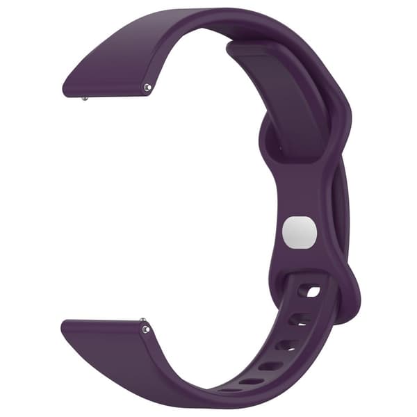 22 mm silikonerem til Huawei-ur - Mørklilla Purple